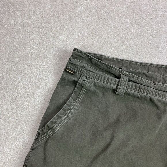 Kuhl Men’s Vintage Patina Dye Hiking Shorts Zip Cargo Pockets Size 40 - Picture 5 of 13